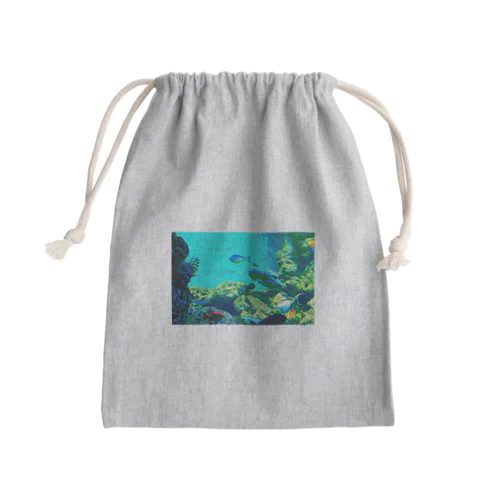 海の日常 Mini Drawstring Bag