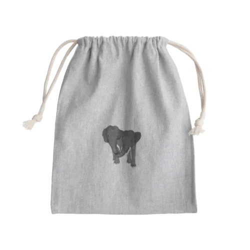 タイのゾウ。 Mini Drawstring Bag