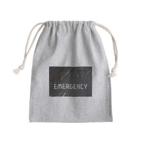EMERGENCY Mini Drawstring Bag