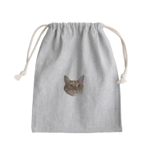 チャム&シロ Mini Drawstring Bag