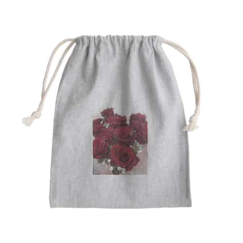 薔薇 Mini Drawstring Bag