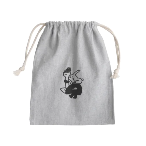 密集シリーズ(クリア) Mini Drawstring Bag