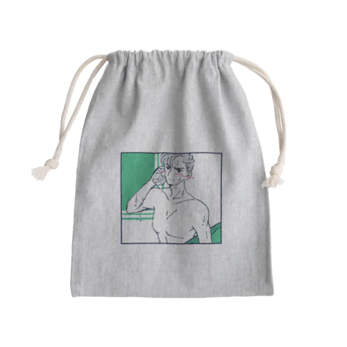 電話の相手（素直になれなくて編） Mini Drawstring Bag