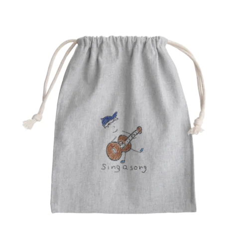 sing a song Mini Drawstring Bag