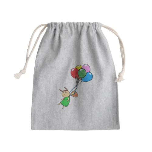 ミニマム「くぁなぷぉんぬ」グッズ Mini Drawstring Bag