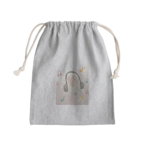 みゅーじっく Mini Drawstring Bag