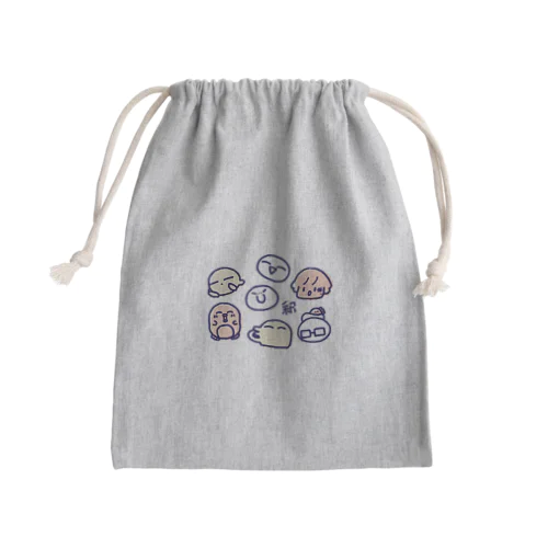 しゃかわあいてむ Mini Drawstring Bag