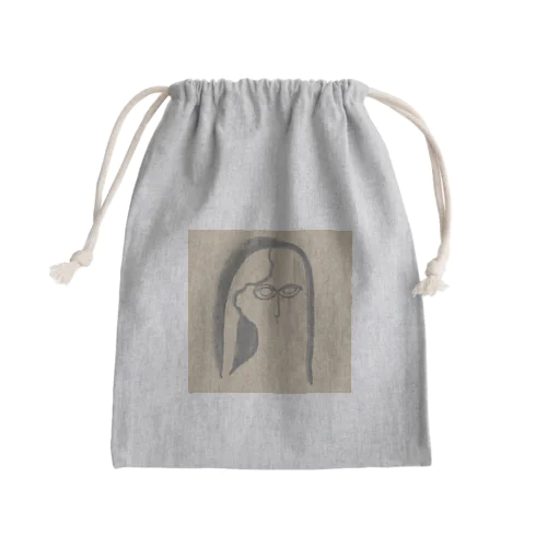 おもいだせない Mini Drawstring Bag