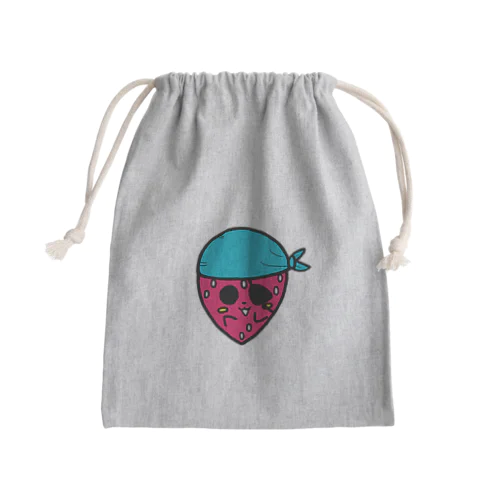 いちごのチーゴくん　海賊バンダナ Mini Drawstring Bag