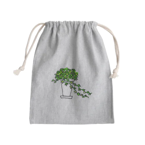 アイビー Mini Drawstring Bag