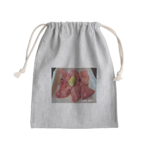 いつぞやのお肉 Mini Drawstring Bag