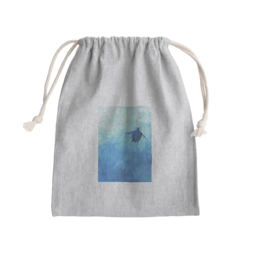 楽園　うみがめ Mini Drawstring Bag