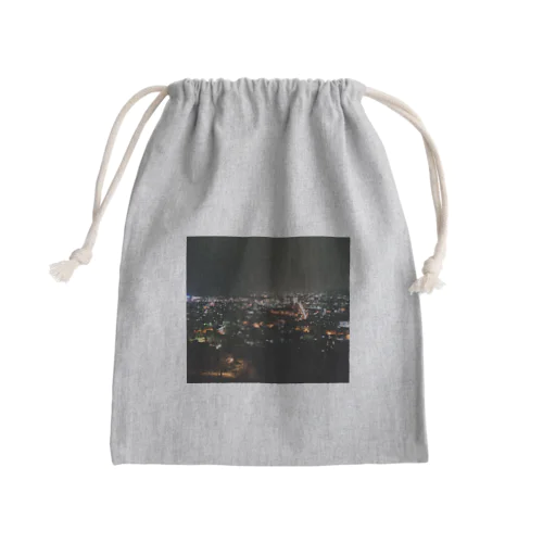 Night Scape Mini Drawstring Bag