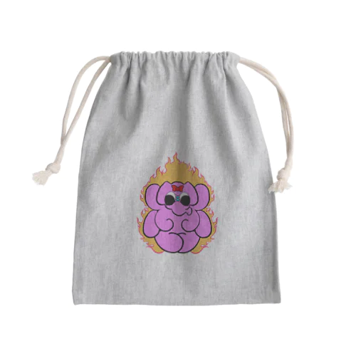 ガナシャ袋【愛】 Mini Drawstring Bag