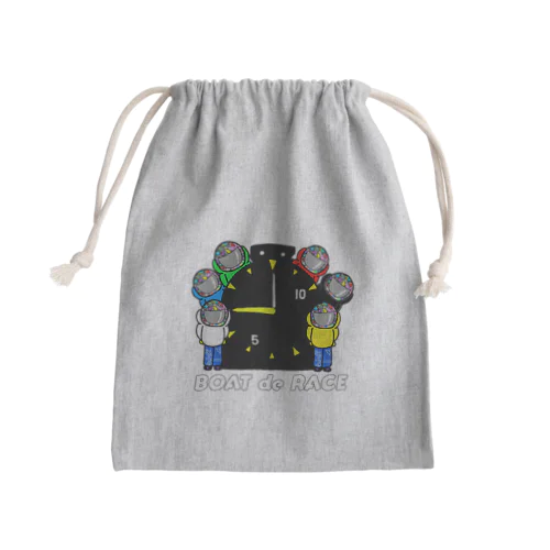 #ボートレーサーくん　大集合 Mini Drawstring Bag