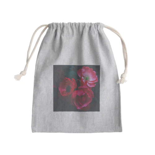 みつばち Mini Drawstring Bag