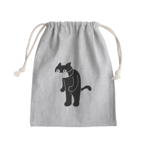 さくおた猫背 Mini Drawstring Bag