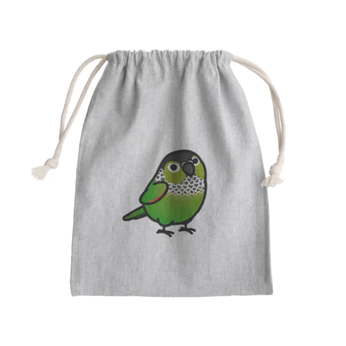 Chubby Bird イワウロコインコ Mini Drawstring Bag