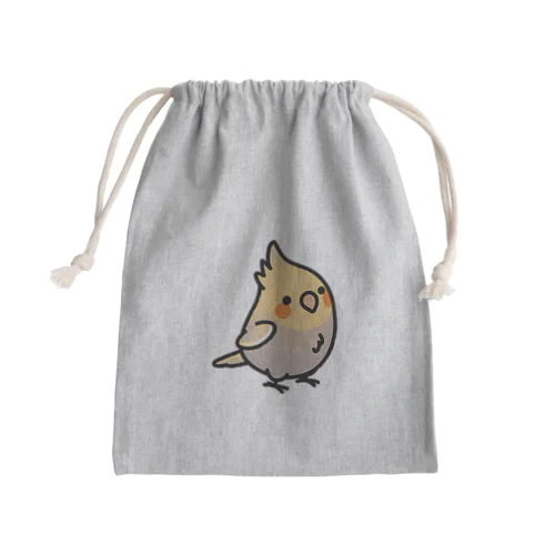 Chubby Bird オカメインコ　パールシナモン Mini Drawstring Bag