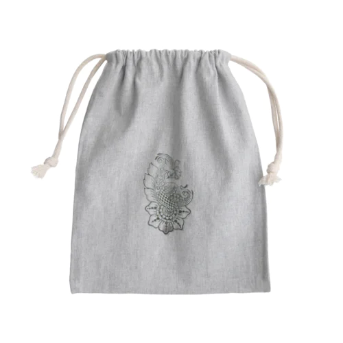 鳳凰 Mini Drawstring Bag