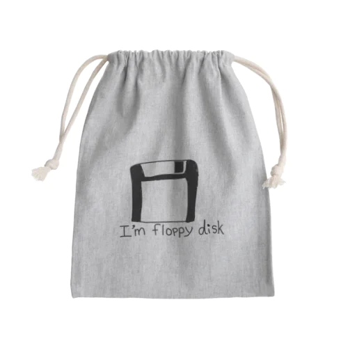 フロッピーディスク Mini Drawstring Bag