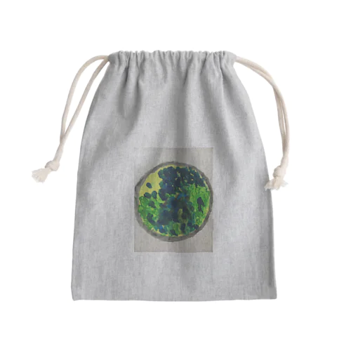 未来の月 Mini Drawstring Bag
