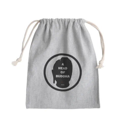 A HEAD OF BUDDHA Mini Drawstring Bag