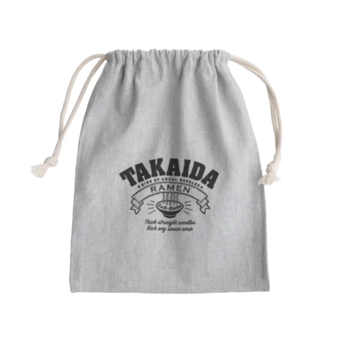 高井田ラーメン Mini Drawstring Bag