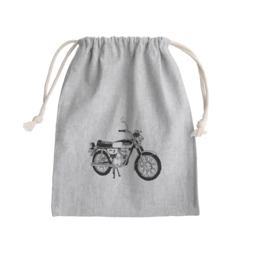 バイク Mini Drawstring Bag