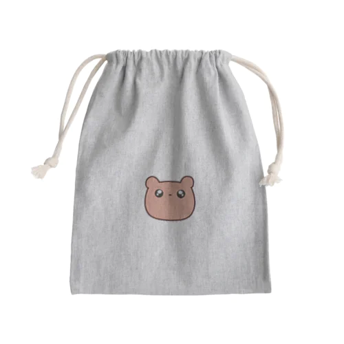 ただのくま Mini Drawstring Bag