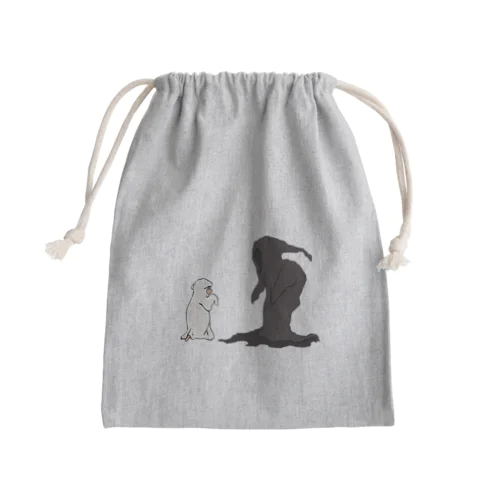 オバケとの遭遇 Mini Drawstring Bag