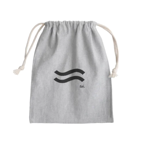 ティーアイ Mini Drawstring Bag