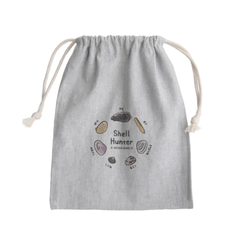 潮干狩りへ行こう Mini Drawstring Bag