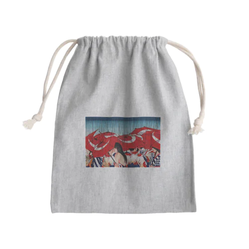 梅雨の思い出 Mini Drawstring Bag