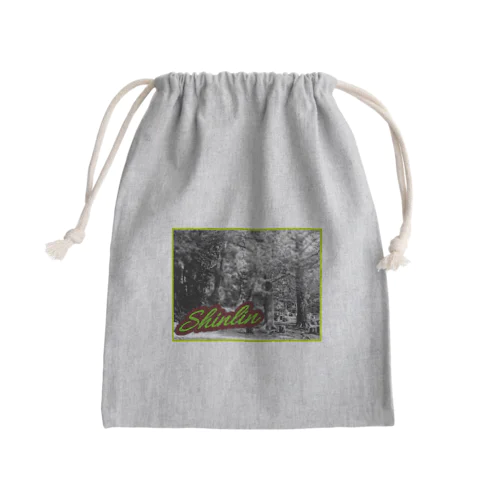 森林アート Mini Drawstring Bag