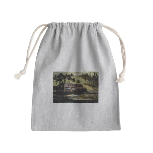 夏～黄昏～海 Mini Drawstring Bag