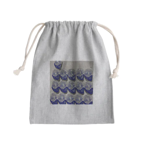 コンタクトを持ち歩く巾着袋 Mini Drawstring Bag