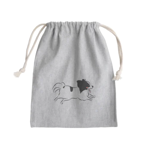 黒パピ-A Mini Drawstring Bag