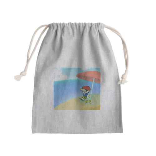 たけるくんきんちゃく Mini Drawstring Bag