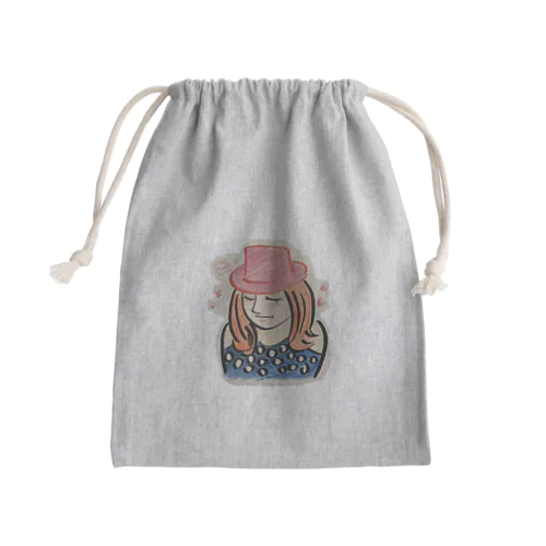 Love Power Songs あっぺ Mini Drawstring Bag