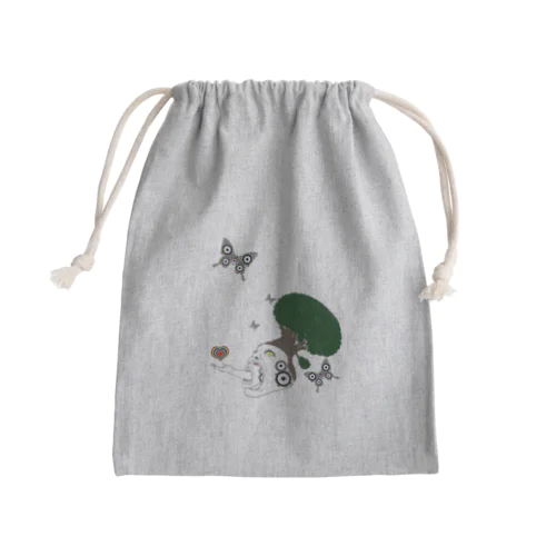 エクスタシー Mini Drawstring Bag