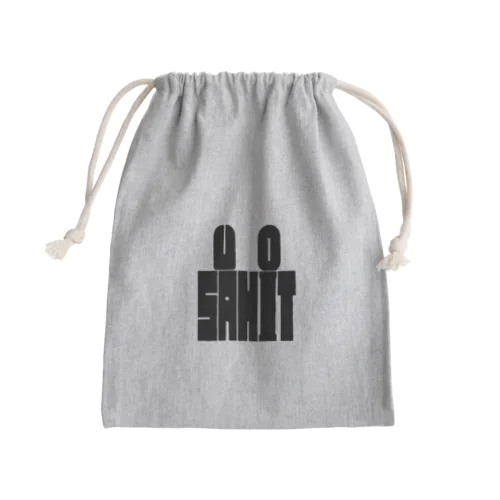 USAHITO黒 Mini Drawstring Bag