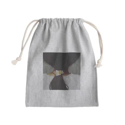 後ろ頭 Mini Drawstring Bag