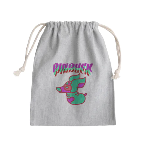 ミニピンダック (ミントVer.) Mini Drawstring Bag