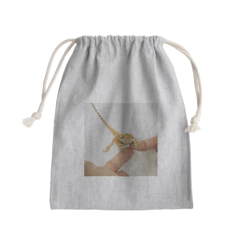 こっちみて！ろこちゃん Mini Drawstring Bag