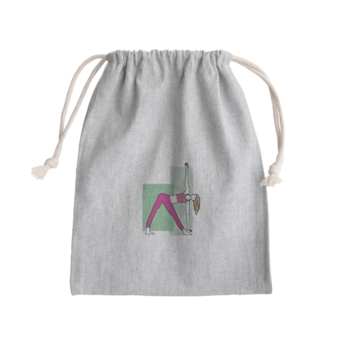 ヨガ Mini Drawstring Bag
