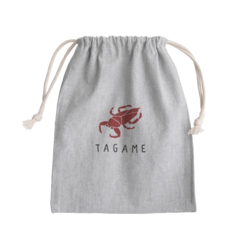 タガメ Mini Drawstring Bag