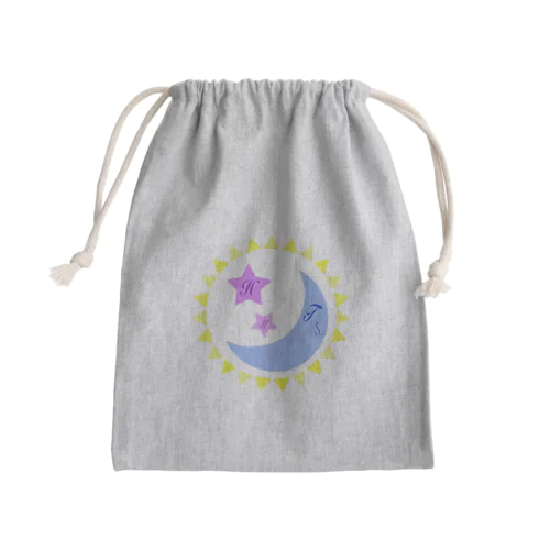 星月(仮) Mini Drawstring Bag