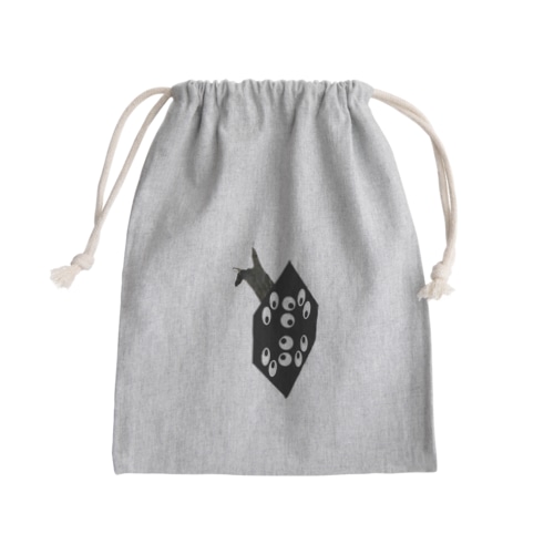 スリスリボックス猫 Mini Drawstring Bag