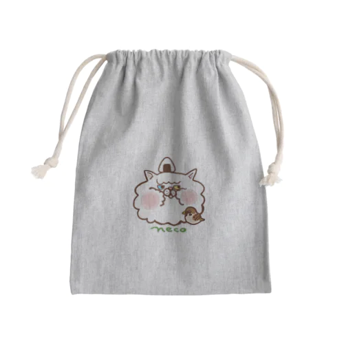 neco Mini Drawstring Bag